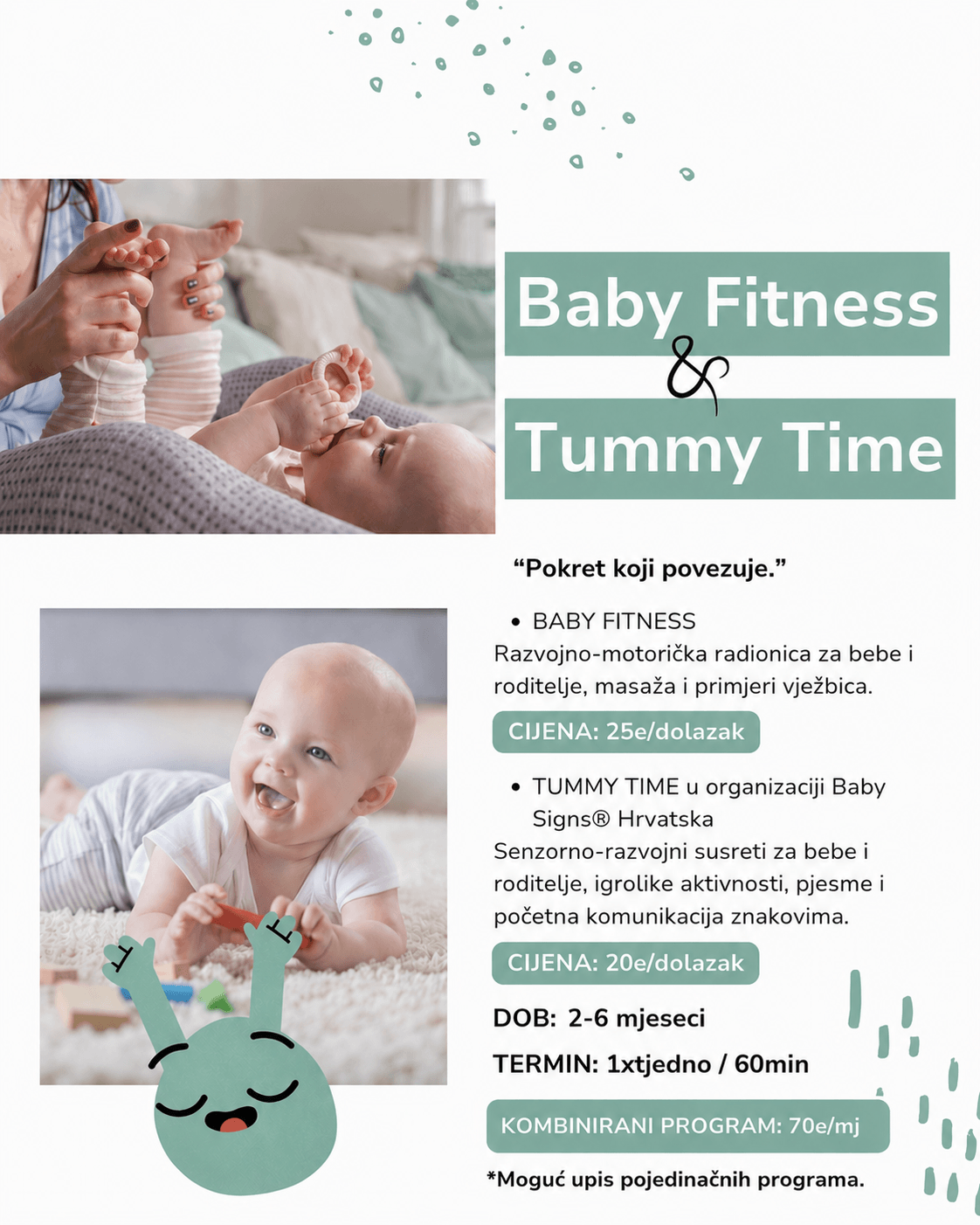 Baby Fitness & Tummy Time Detalji