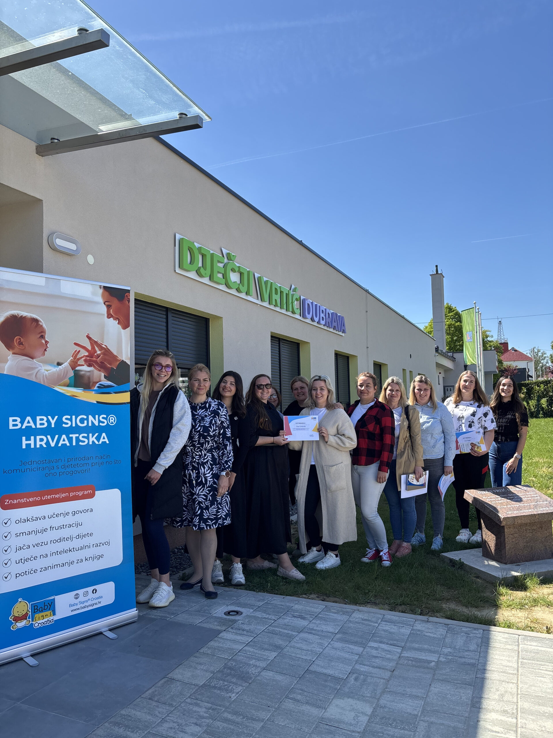 DV Dubrava – certificirana Baby Signs® ustanova